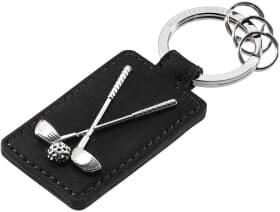 Брелок Mercedes-Benz Golf сірий + чорний B66950098