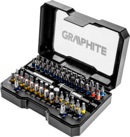Набор бит с держателем Graphite 56h600 58 шт.
