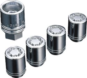 Комплект гаек-секреток с ключом Nissan ke40989066