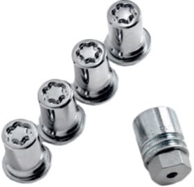 Комплект гаек-секреток с ключом Toyota pw45600004