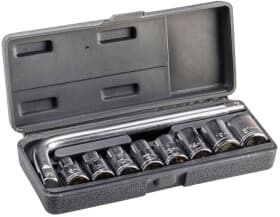 Набір торцевих головок та компонентів Top Tools 38D230 1/2" (9 пр.)