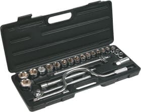 Набір торцевих головок та компонентів Top Tools 38D260 1/2" (24 пр.)