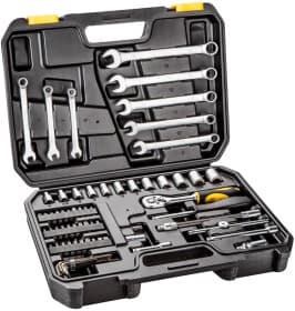Набор инструментов Topex 38D645 1/4" 71 шт.