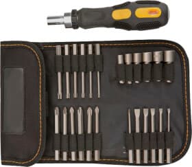 Отвертка реверсивная с набором бит Topex 39D352