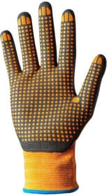 Перчатки рабочие Neo Tools нейлоновые с нитриловым покрытием оранжевые