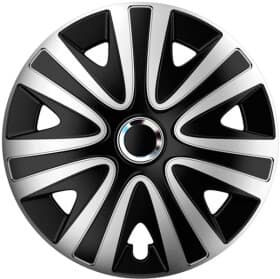 Комплект колпаков на колеса Argo Rialto Pro серебристый + черный хромированная