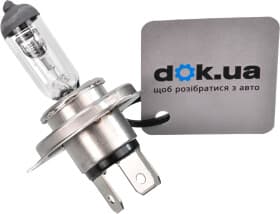 Автолампа Philips Vision H4 P43t-38 55 W 60 W прозрачная 12342PRC1