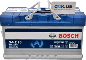 Акумулятор Bosch 6 CT-75-R S4 EFB 0092S4E100