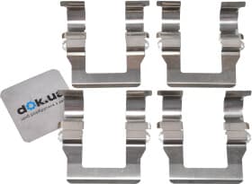 Компоненти дискових гальмівних колодок Компоненти дискових гальмівних колодок