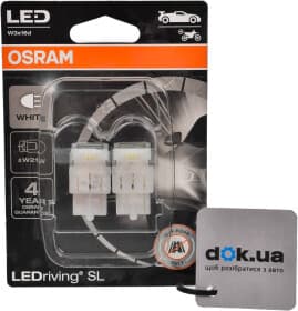 Автолампа Osram LEDriving W21W W3x16d 2,5 W 7505DWP-02B