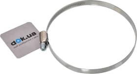 Хомут Дорожная Карта DK90110 черв'ячний 90-110 мм сталь оцинкована W1 1 шт