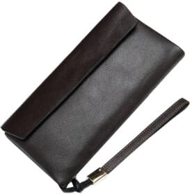 Клатч Vintage 14903 без логотипа авто коричневый