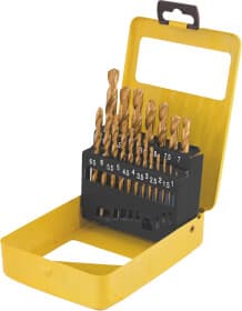 Набор сверл MasterTool спиральных по металлу 11-0319 19 шт.