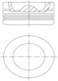 Поршень двигуна
