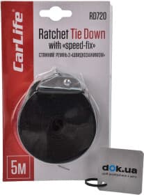 Стяжний ремінь Carlife 5 м rd720