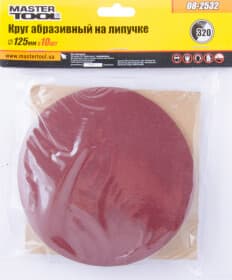 Круг шлифовальный MasterTool 08-2532 универсальный P320