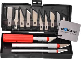 Набор скальпелей Intertool HT-0525 монолитное 3 шт.