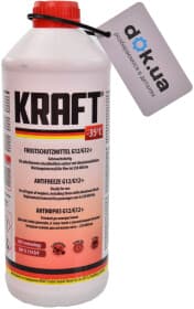 Готовый антифриз KRAFT G12/G12+ красный -35 °C