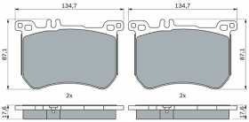 Гальмівні колодки