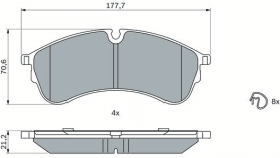 Тормозные колодки