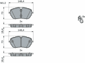 Тормозные колодки