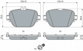 Гальмівні колодки Гальмівні колодки