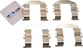 Комплектующие дисковых тормозных колодок Комплектующие дисковых тормозных колодок