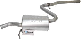 Середній глушник вихлопних газів