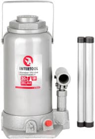 Домкрат Intertool бутылочный гидравлический 30 т GT0029