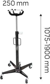 Домкрат Neo Tools трансмиссионный гидравлический 0,5 т 11-712