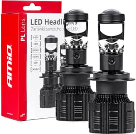 Автолампа Amio PL Lens H7/H18 60 W белая 03668