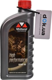Трансмиссионное масло Midland High Perfomance GL-5 80W-90 минеральное Трансмиссионное масло Midland High Perfomance GL-5 80W-90 минеральное