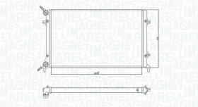 Радіатор охолодження двигуна Радіатор охолодження двигуна