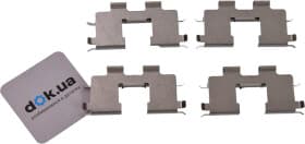 Компоненти дискових гальмівних колодок Компоненти дискових гальмівних колодок