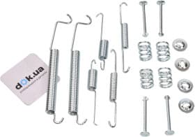 Монтажный комплект барабанных тормозных колодок Монтажный комплект барабанных тормозных колодок