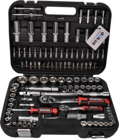 Набір торцевих головок та компонентів Intertool ET-8110 1/2", 1/4" (110 пр.)