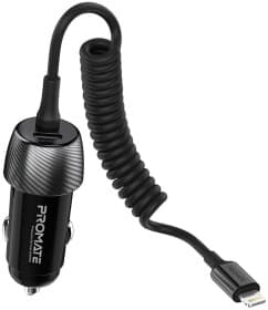 USB зарядка в авто Promate PowerDrive-33PDI Series powerdrive-33pdi.black