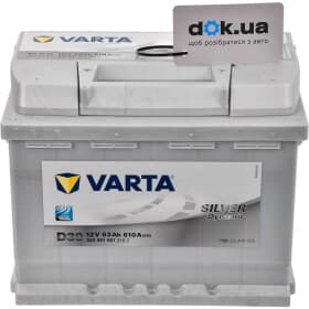Аккумулятор Varta 6 CT-63-L Silver Dynamic 563401061