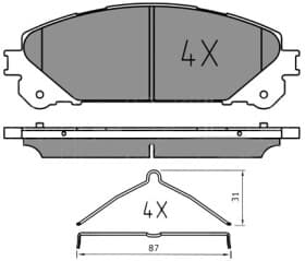 Гальмівні колодки