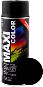 Аэрозольная краска Maxi Color Универсальная Black RAL 9005 глянцевая 400 мл
