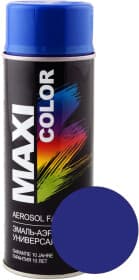 Аэрозольная краска Maxi Color Универсальная ультрамариново-синий RAL 5002 глянцевая 400 мл
