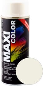 Аэрозольная краска Maxi Color Универсальная белый RAL 9010 глянцевая 400 мл