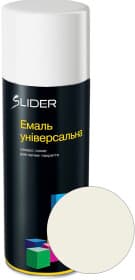 Аэрозольная краска Slider Универсальная белый RAL 9010 глянцевая 400 мл