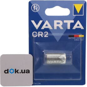 Батарейка Varta 06206_1 CR2 3 V 1 шт
