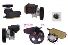 Насос гідропідсилювача керма
