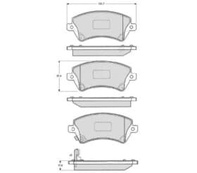Гальмівні колодки
