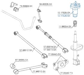 Опора амортизатора
