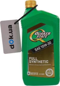 Моторна олива QUAKER STATE Full Synthetic 10W-30 синтетична