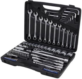 Набір інструментів Sigma 6001011 1/2", 1/4" 77 од.