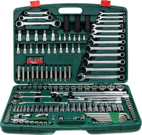 Набір інструментів Hans ТК-163-12 1/2", 3/8", 1/4" 163 шт.